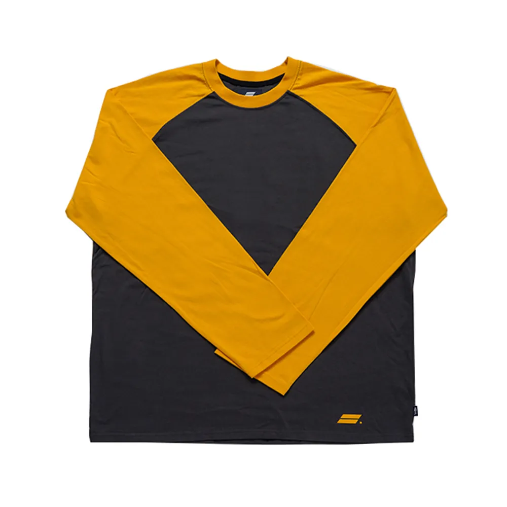 RAGLAN LONG SLEEVE TEE (YELLOW)