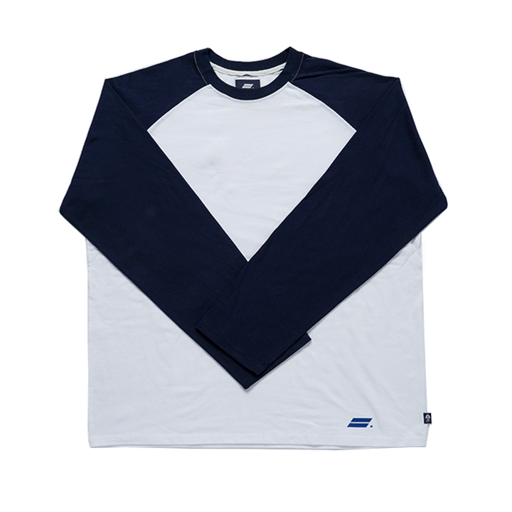 RAGLAN LONG SLEEVE TEE (NAVY)