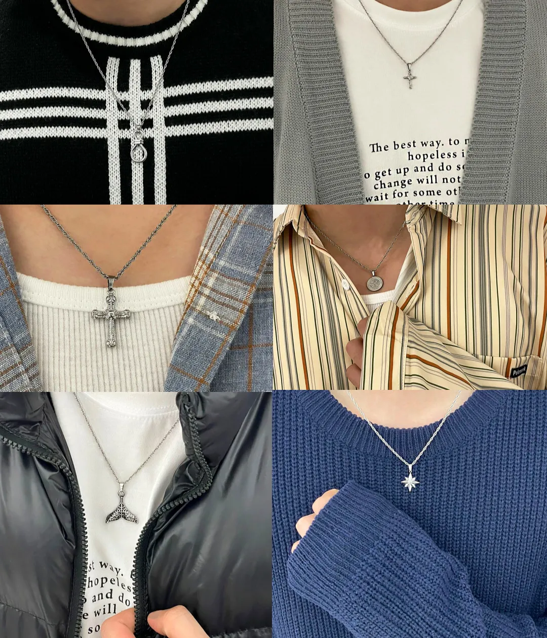 루크문] 스타도스 코인 써지컬 체인 목걸이 / STARDOS COIN SURGICAL | 룩핀