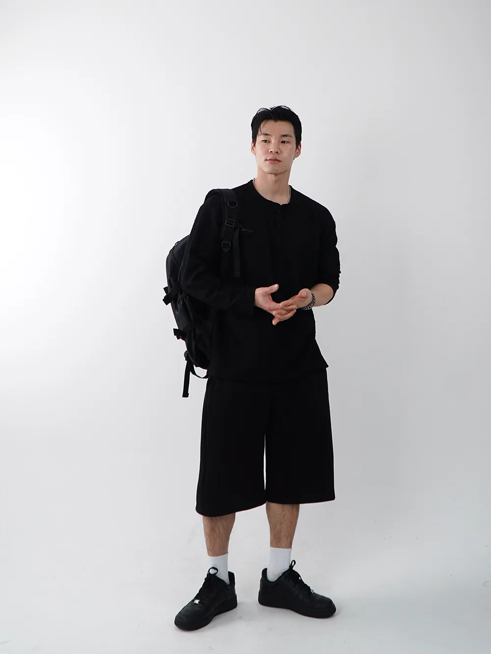 1+1 사이드턱 남자버뮤다팬츠 벌룬팬츠 빅사이즈반바지 상세 이미지 109